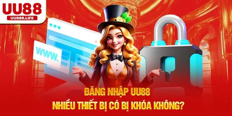 Đăng nhập UU88 nhiều thiết bị có bị khóa không?